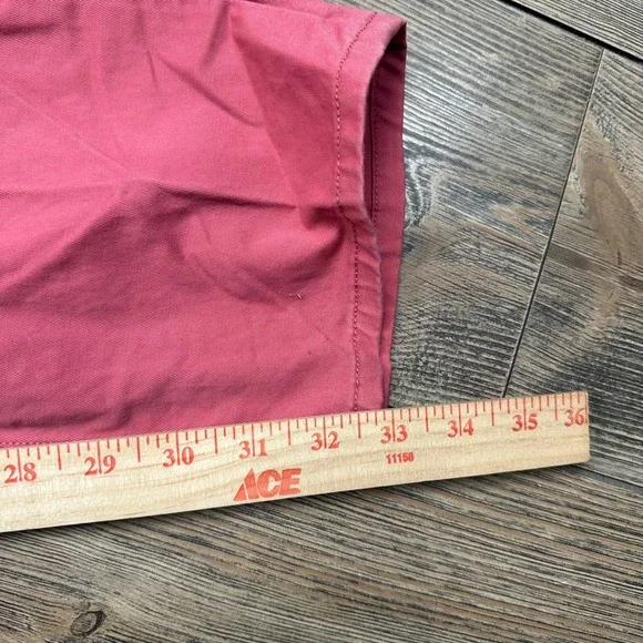 Polo Ralph Lauren Mens Slim Straight Fit Pink Stretch Cotton Pants 34x32 - Picture 12 of 12